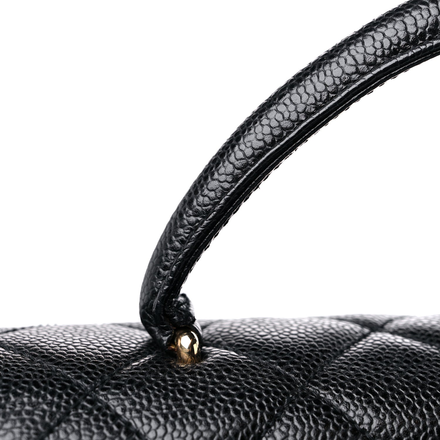 Chanel Caviar Quilted Jumbo Kelly Flap Black 13 of 14