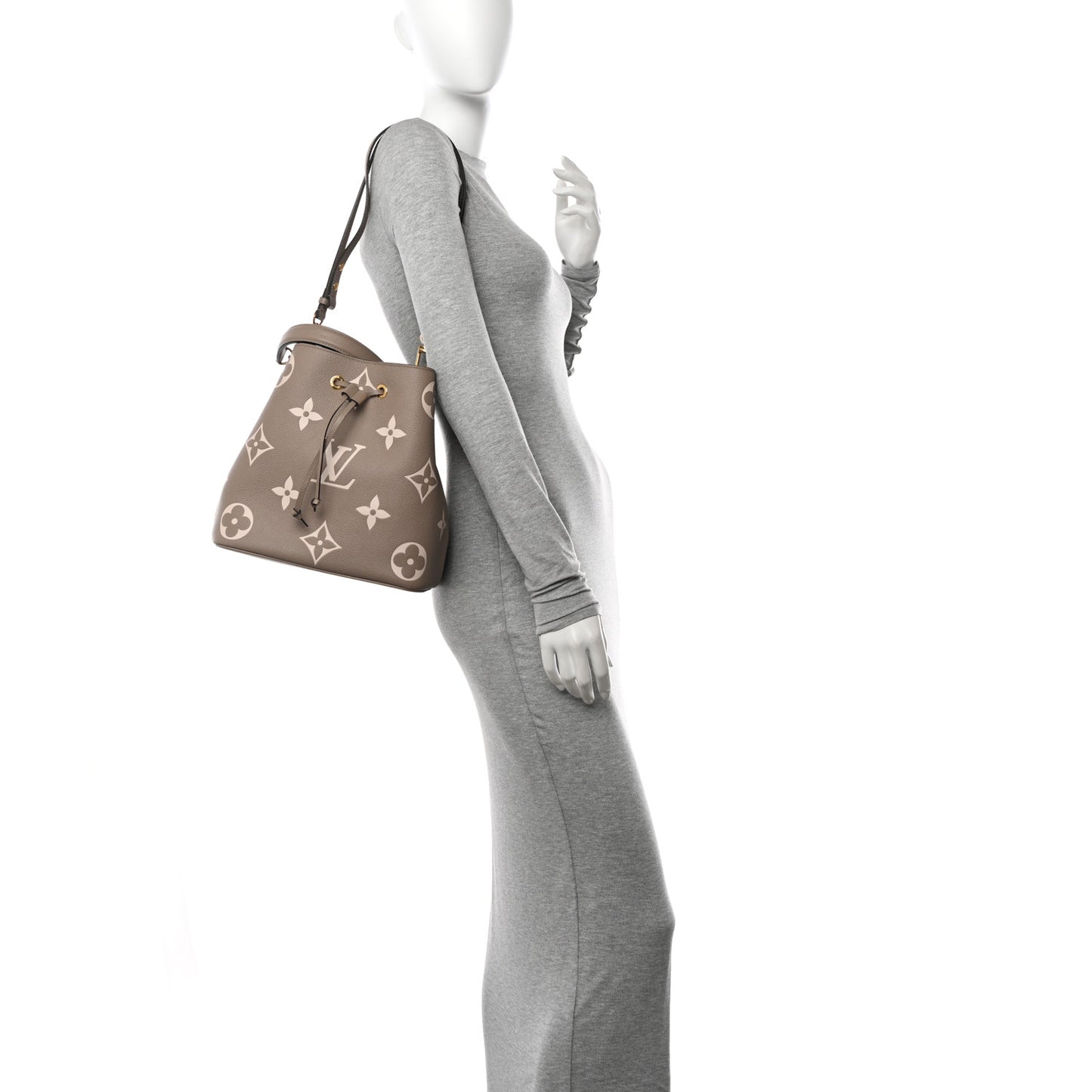 Empreinte Monogram Giant Neonoe MM Tourterelle Creme