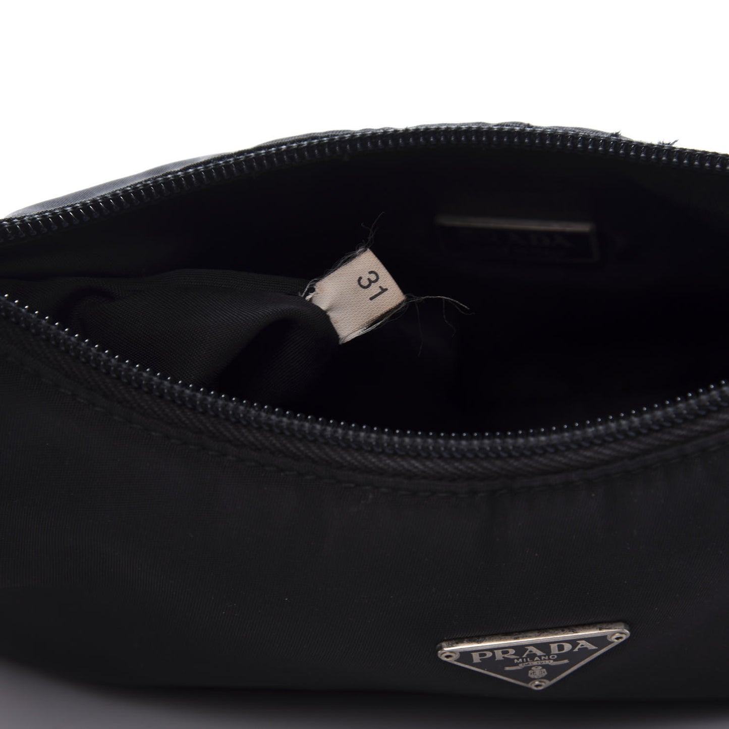 Tessuto Nylon Sport Shoulder Bag Black