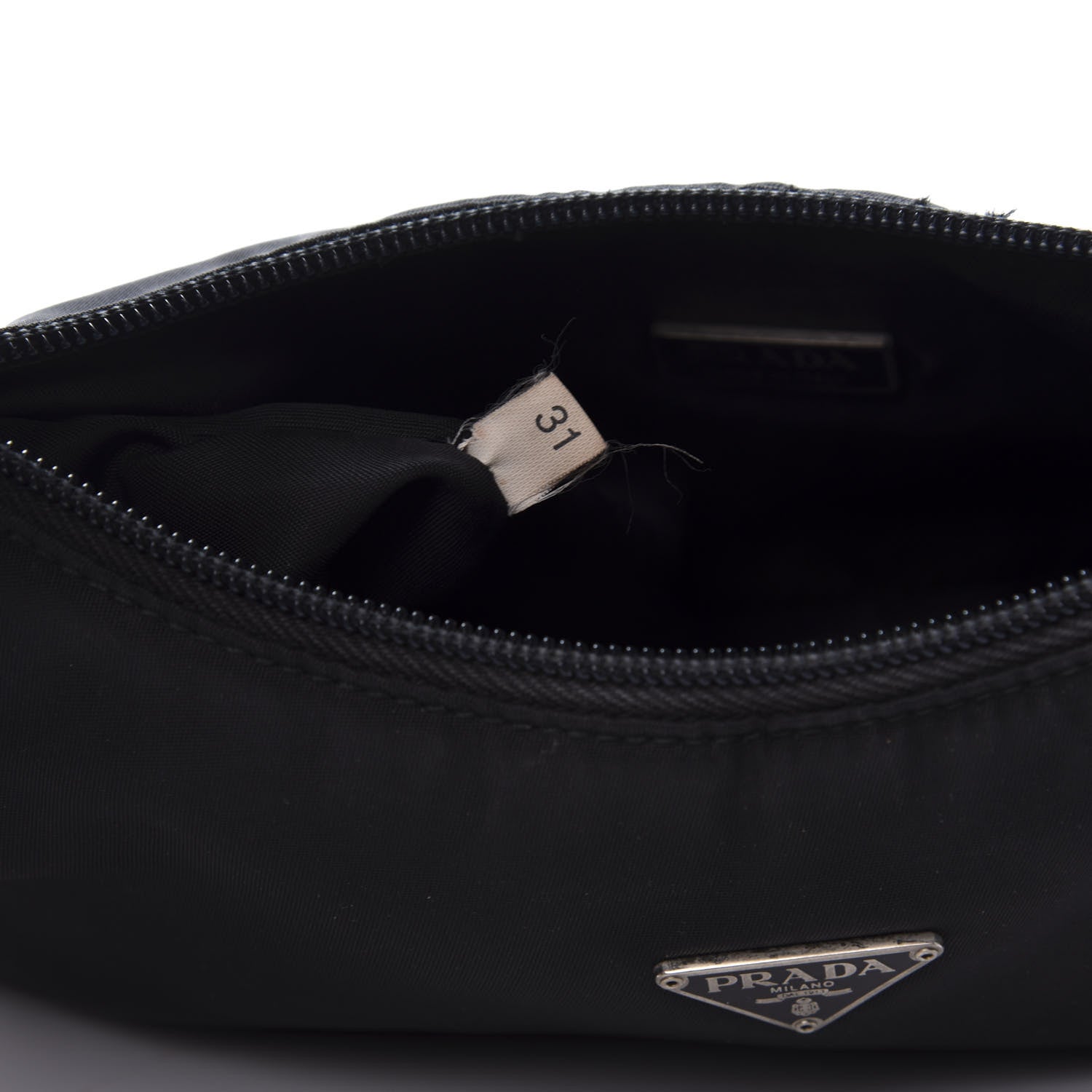 Prada Tessuto Nylon Sport Shoulder Bag Black 9 of 11