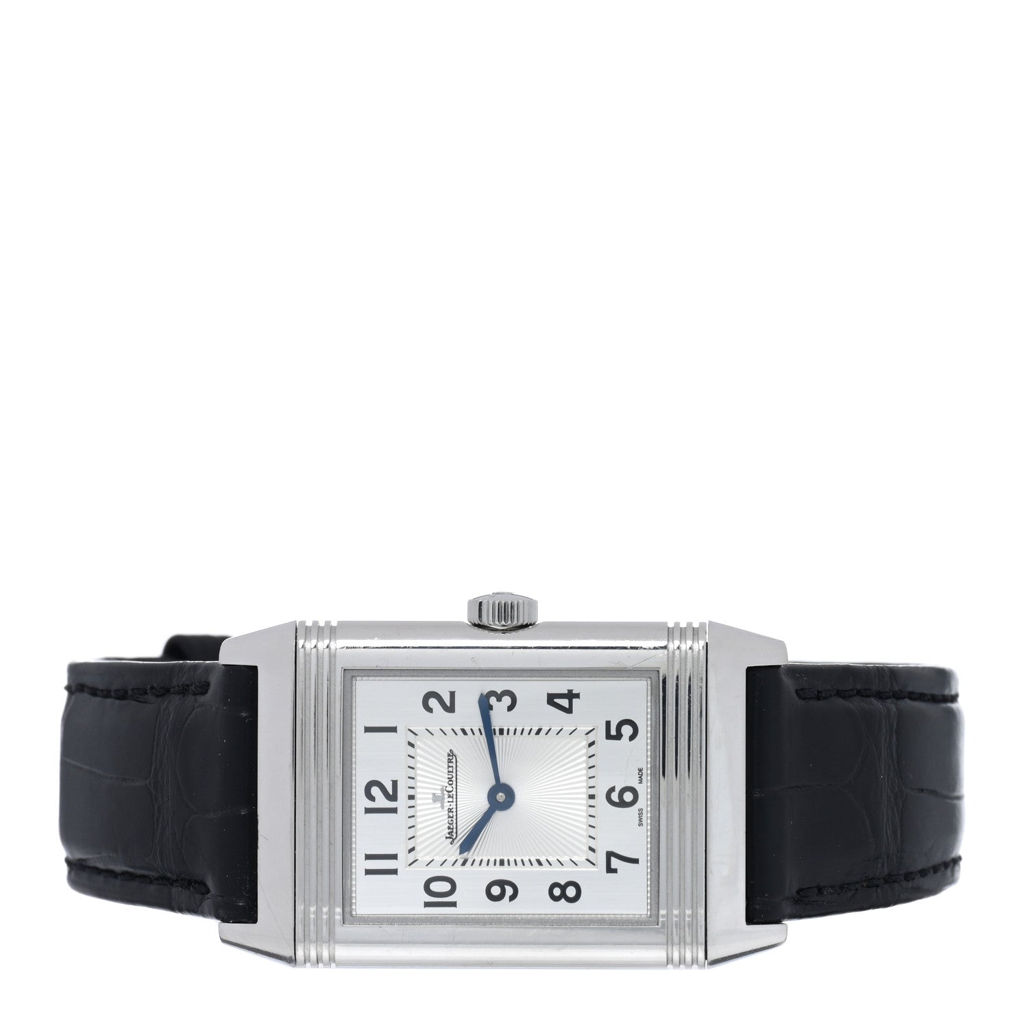 Jaeger-LeCoultre Stainless Steel Alligator 25mm Reverso Classique Manual Winding Watch Q2548440 2 of 5