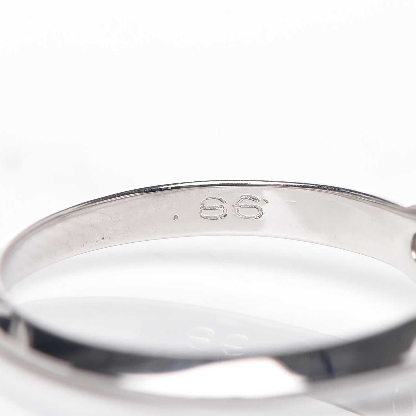 Platinum Diamond .86ct Solitaire Engagement Ring 51 5.75