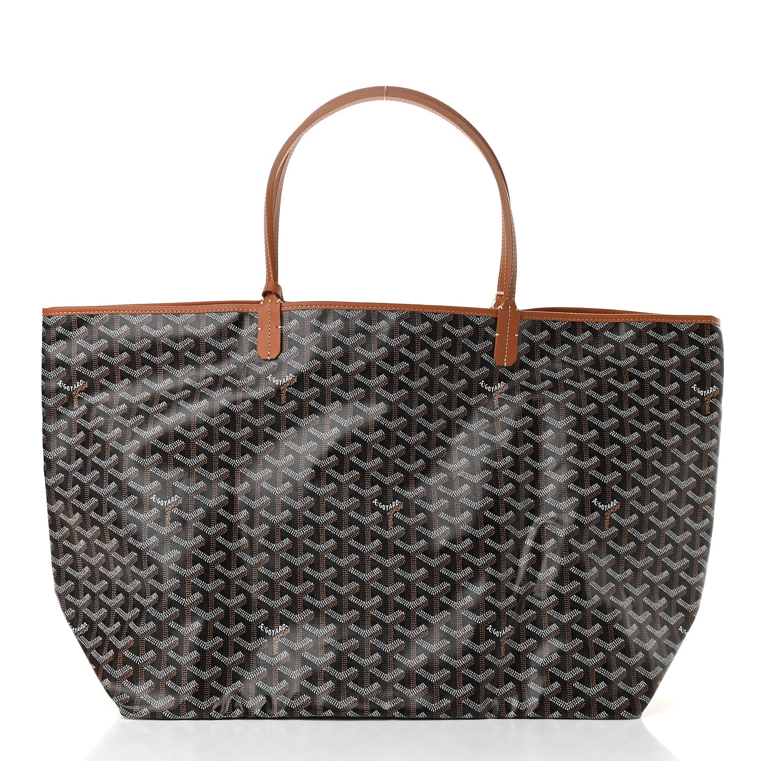 Goyard Goyardine Saint Louis GM Black Gold 3 of 9