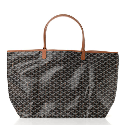 Goyard Goyardine Saint Louis GM Black Gold 3 of 9