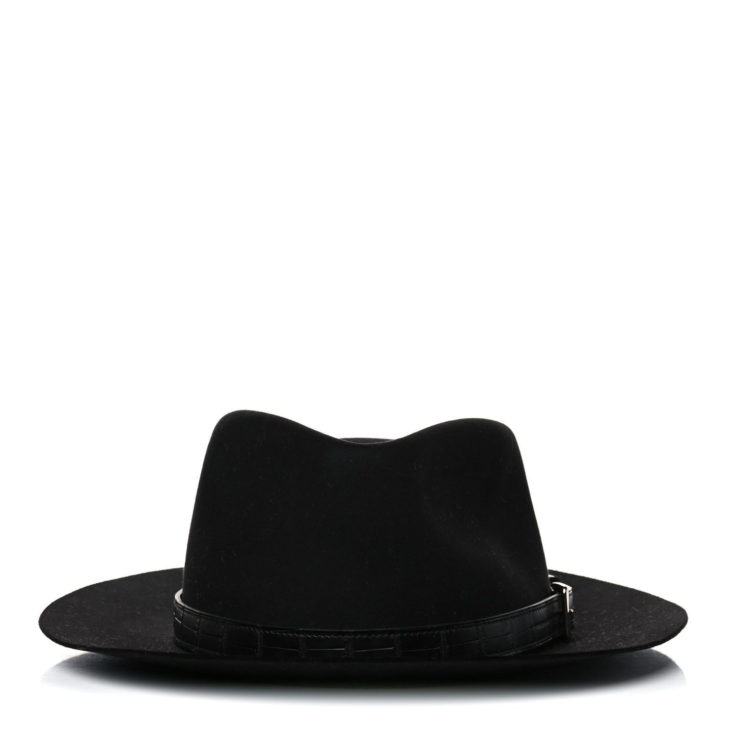 Felt Alligator Mens Barnabe Hat 57 Black