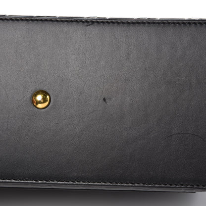 Gucci Guccissima Signature Small Padlock Top Handle Bag Black 10 of 10