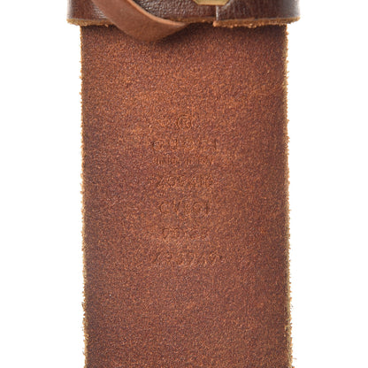 Gucci Faded Calfskin Double G 40mm Belt 95 38 Cuir 4 of 7