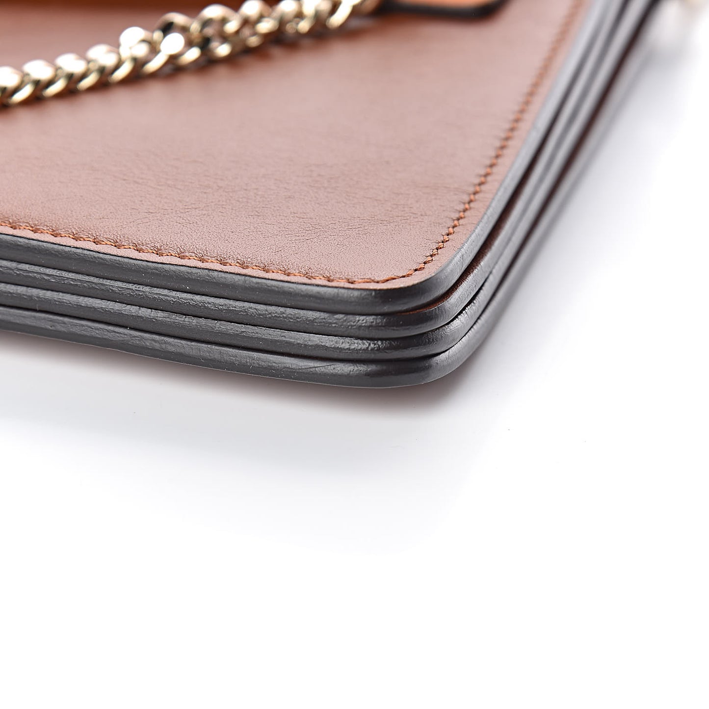 Suede Calfskin Medium Faye Shoulder Bag Tobacco