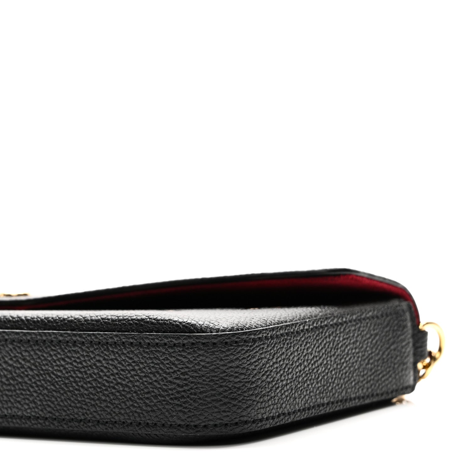 Louis Vuitton Empreinte Monogram Giant Felicie Pochette Black Beige 10 of 10