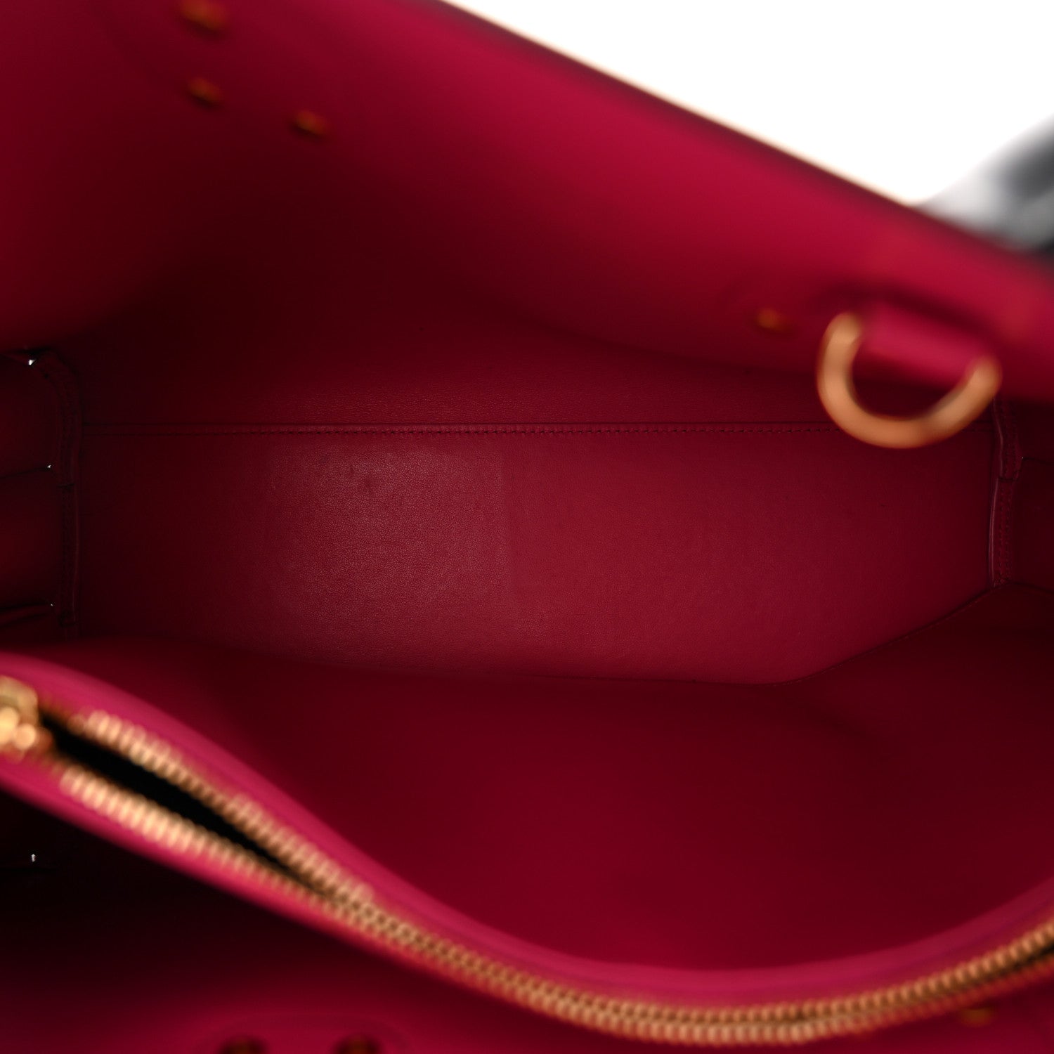 Saint Laurent Calfskin Small Sac De Jour Black Fuchsia 5 of 10