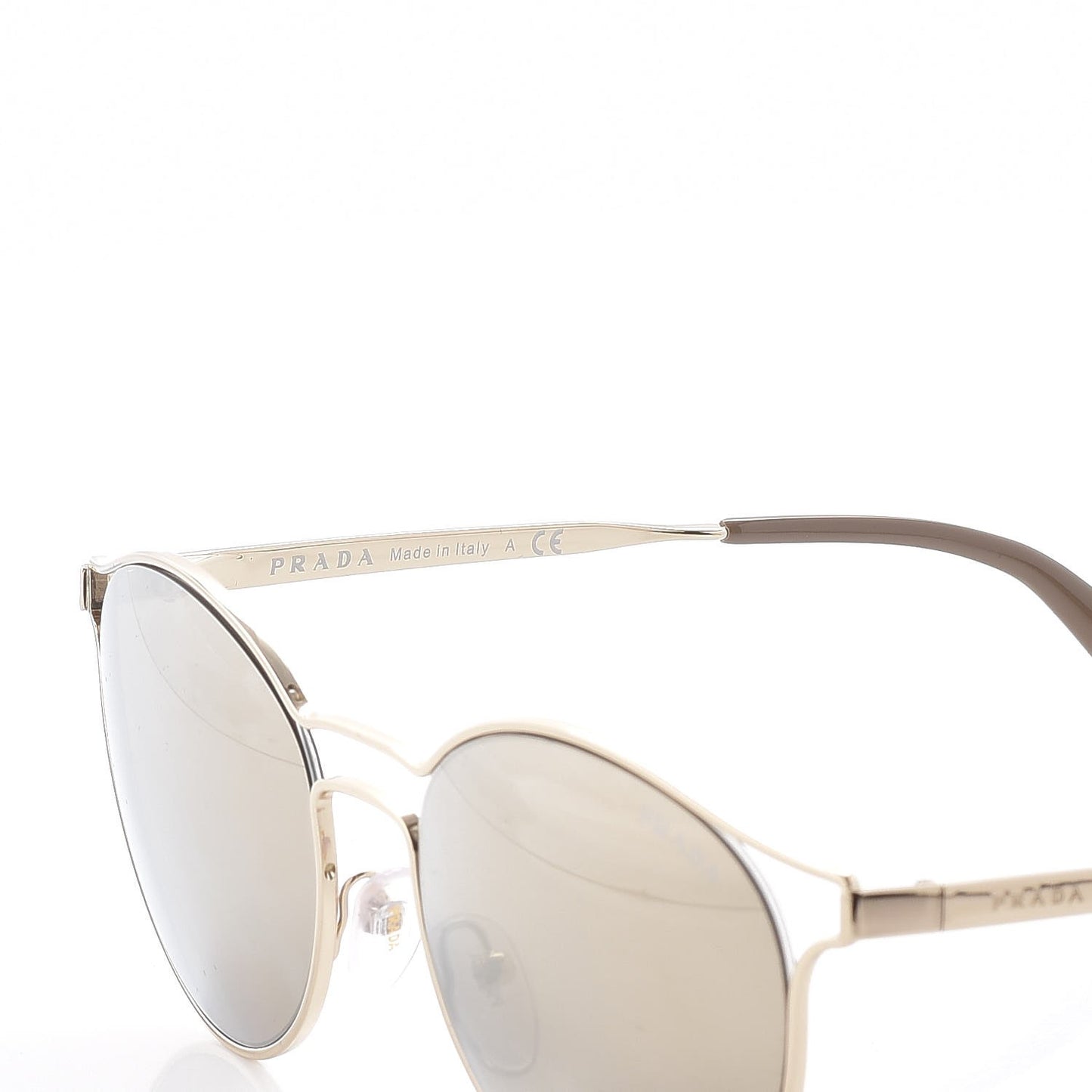 Mirrored Cinema Sunglasses SPR 62S Gold