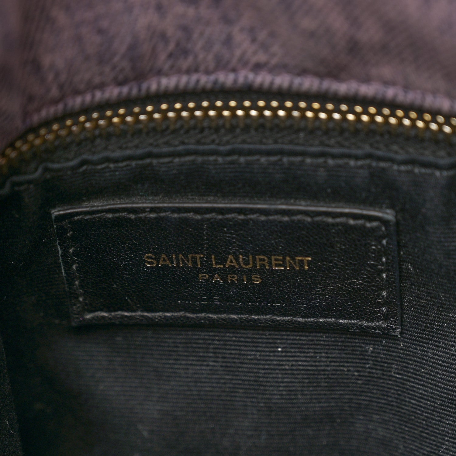 Saint Laurent Denim Quilted Medium Loulou Puffer Monogram Chain Satchel Bleached Lilac 6 of 11