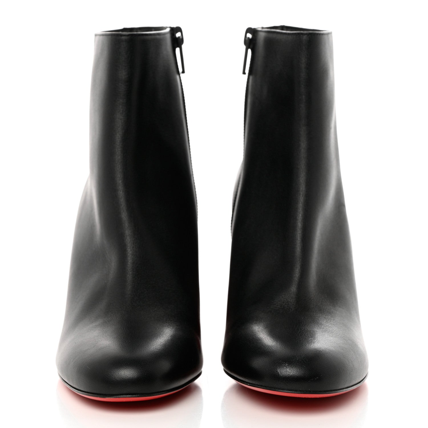 Christian Louboutin Calfskin Turela 85 Ankle Boots 40 Black 2 of 9