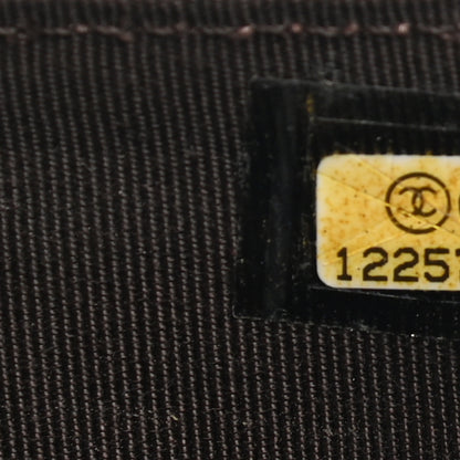 Chanel Caviar Quilted Large Flap Wallet Dark Brown 8 of 13