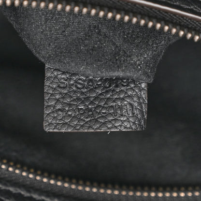 Celine Drummed Calfskin Mini Luggage Black 7 of 10