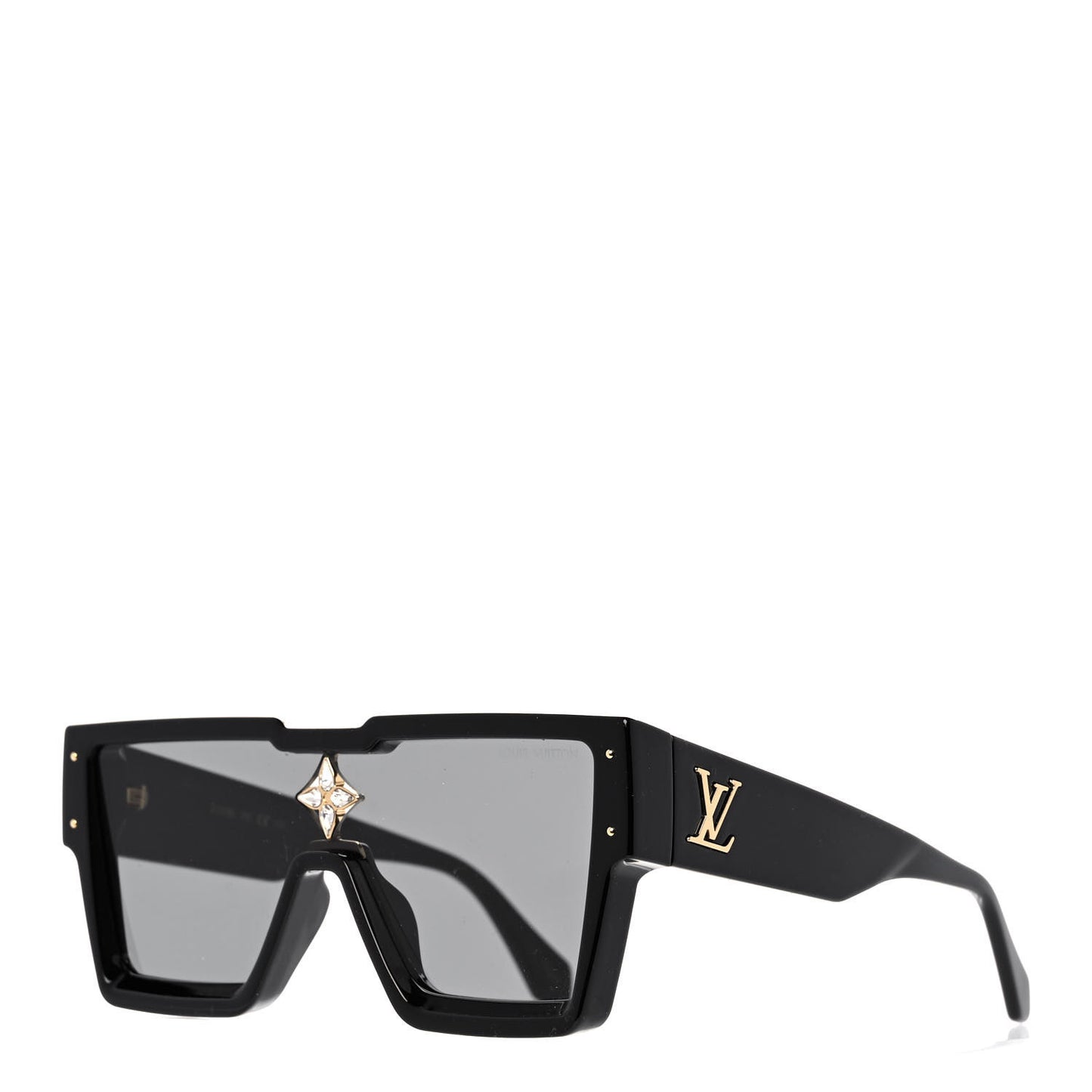 Acetate Cyclone Sunglasses Z1578E Black