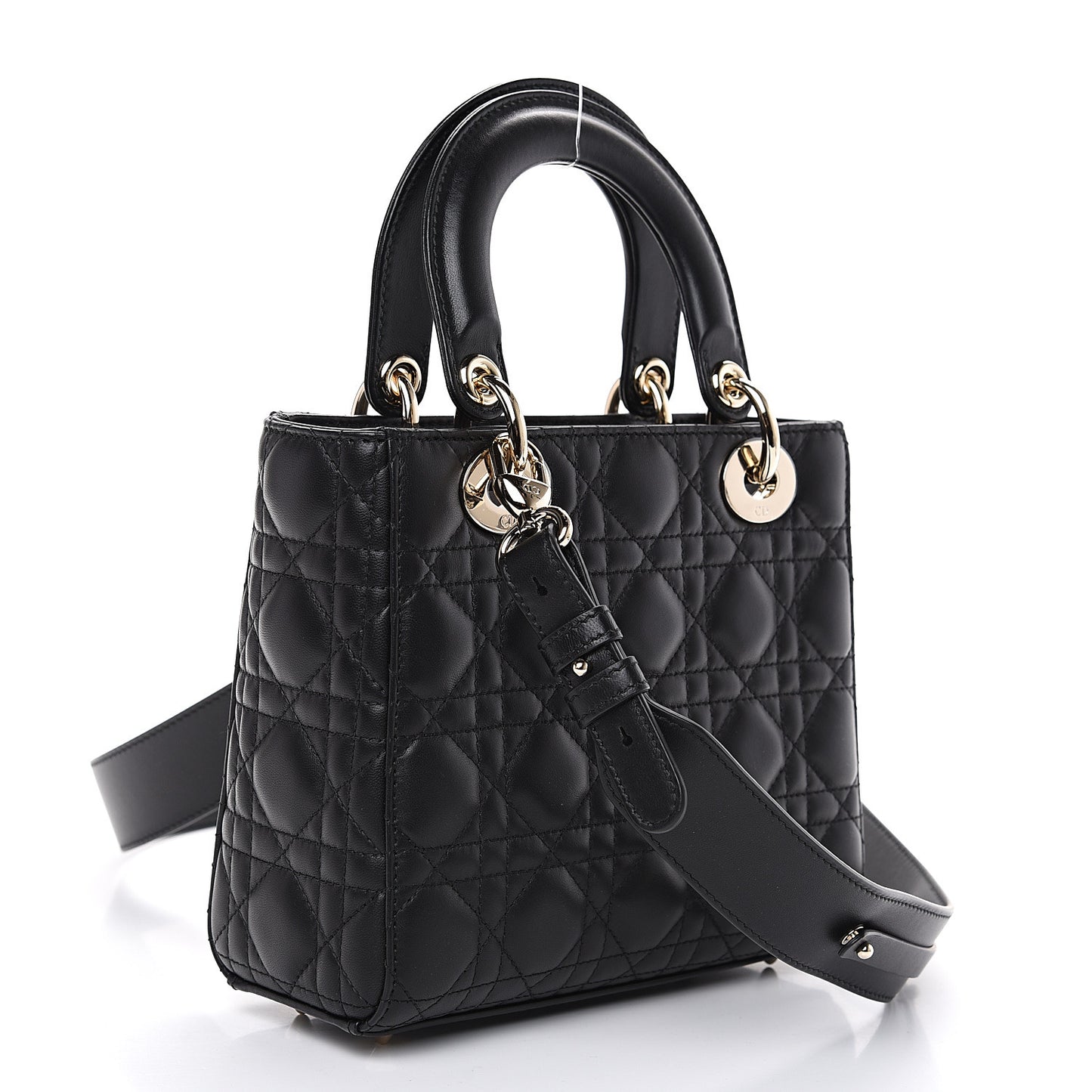 Lambskin Cannage My ABCDior Lady Dior Black