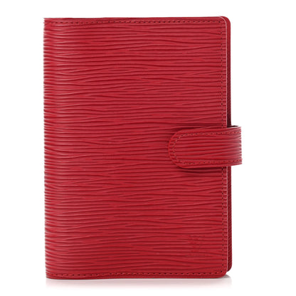 Louis Vuitton Epi Small Ring Agenda Cover Rouge 1 of 6
