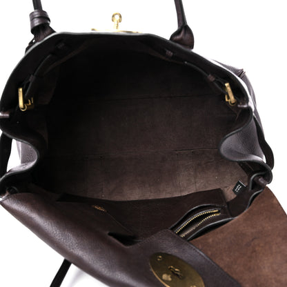 Mulberry Natural Vegetable Tanned Bayswater Chocolate 5 of 17