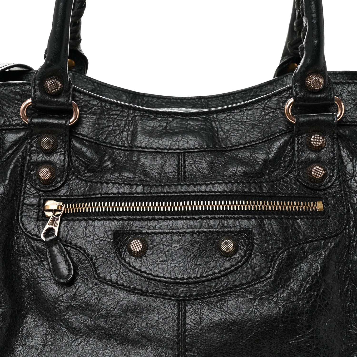 Balenciaga Agneau Giant 21 Rose Gold  Hardware Part Time Black 8 of 11