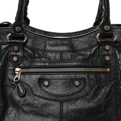 Balenciaga Agneau Giant 21 Rose Gold  Hardware Part Time Black 8 of 11