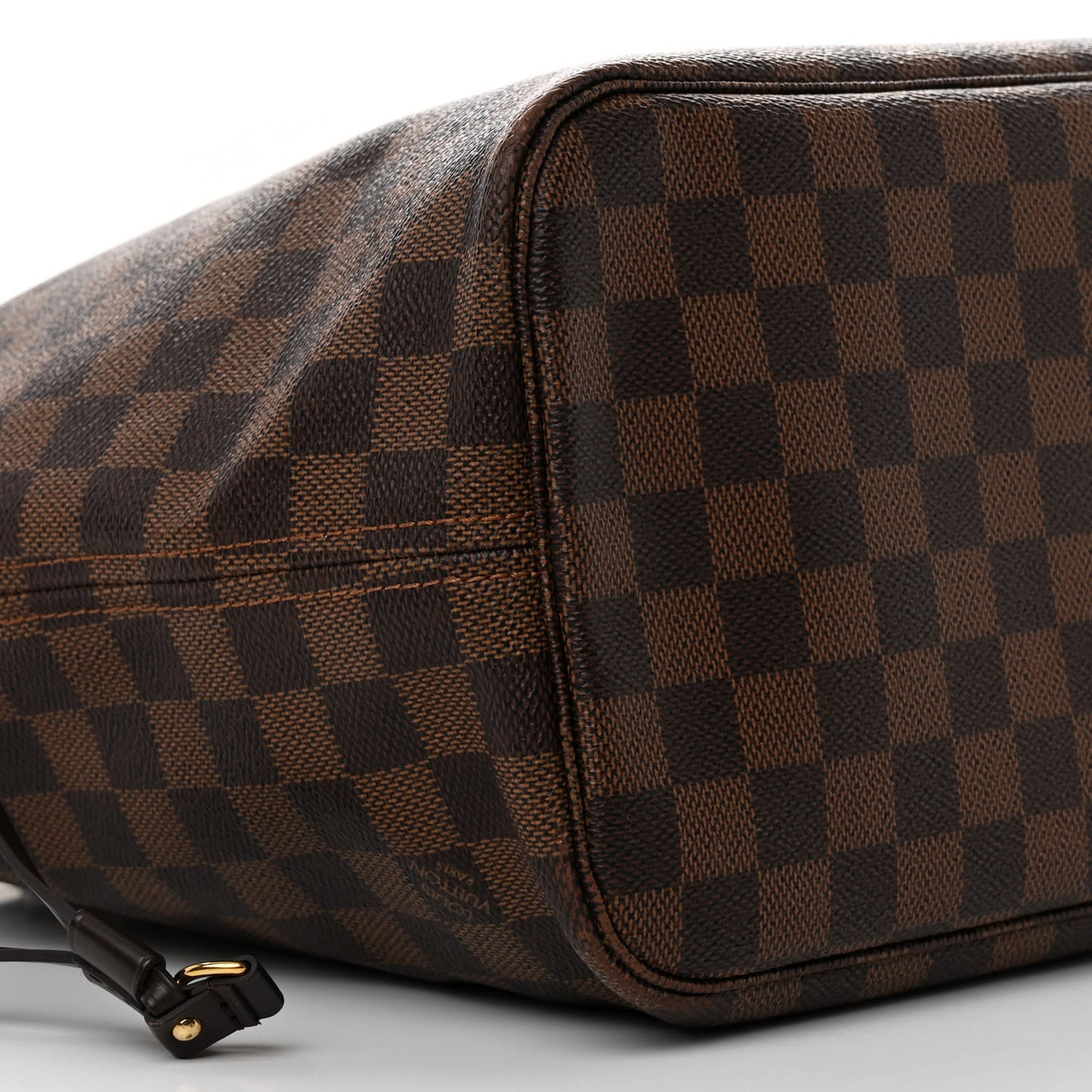 Damier Ebene Neo Neverfull MM Rose Ballerine