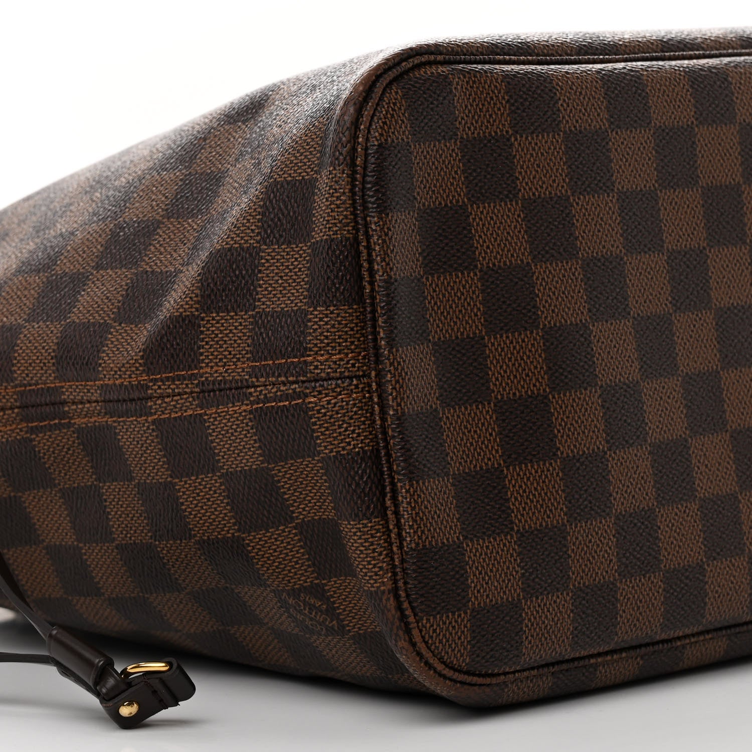 Louis Vuitton Damier Ebene Neo Neverfull MM Rose Ballerine 11 of 15