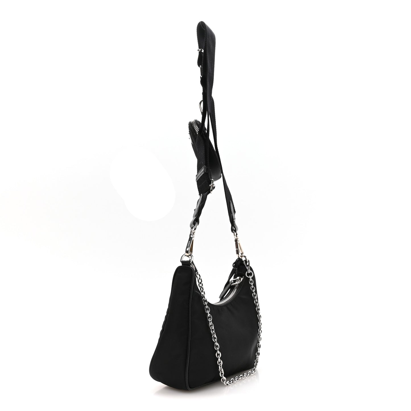 Nylon Re-Edition 2005 Shoulder Bag Black