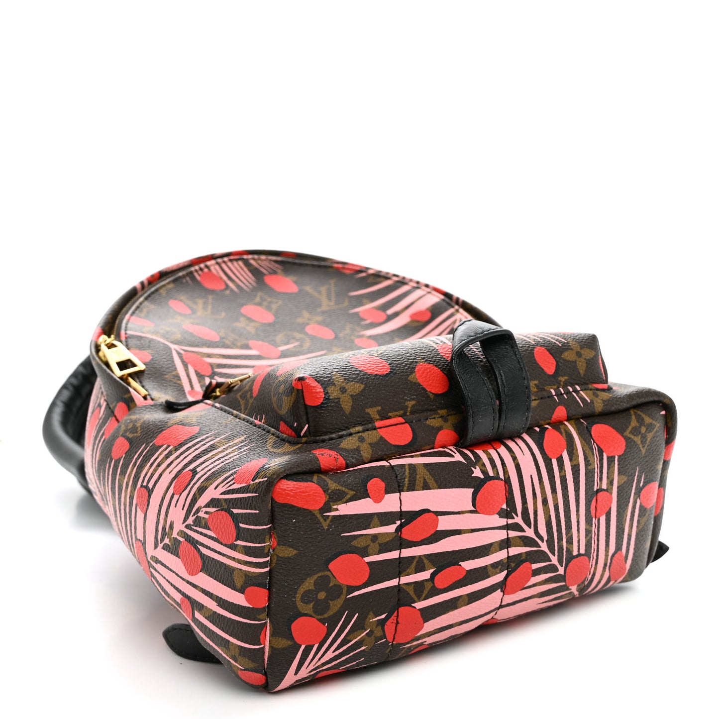 Monogram Jungle Dots Palm Springs Backpack PM Sugar Pink Poppy