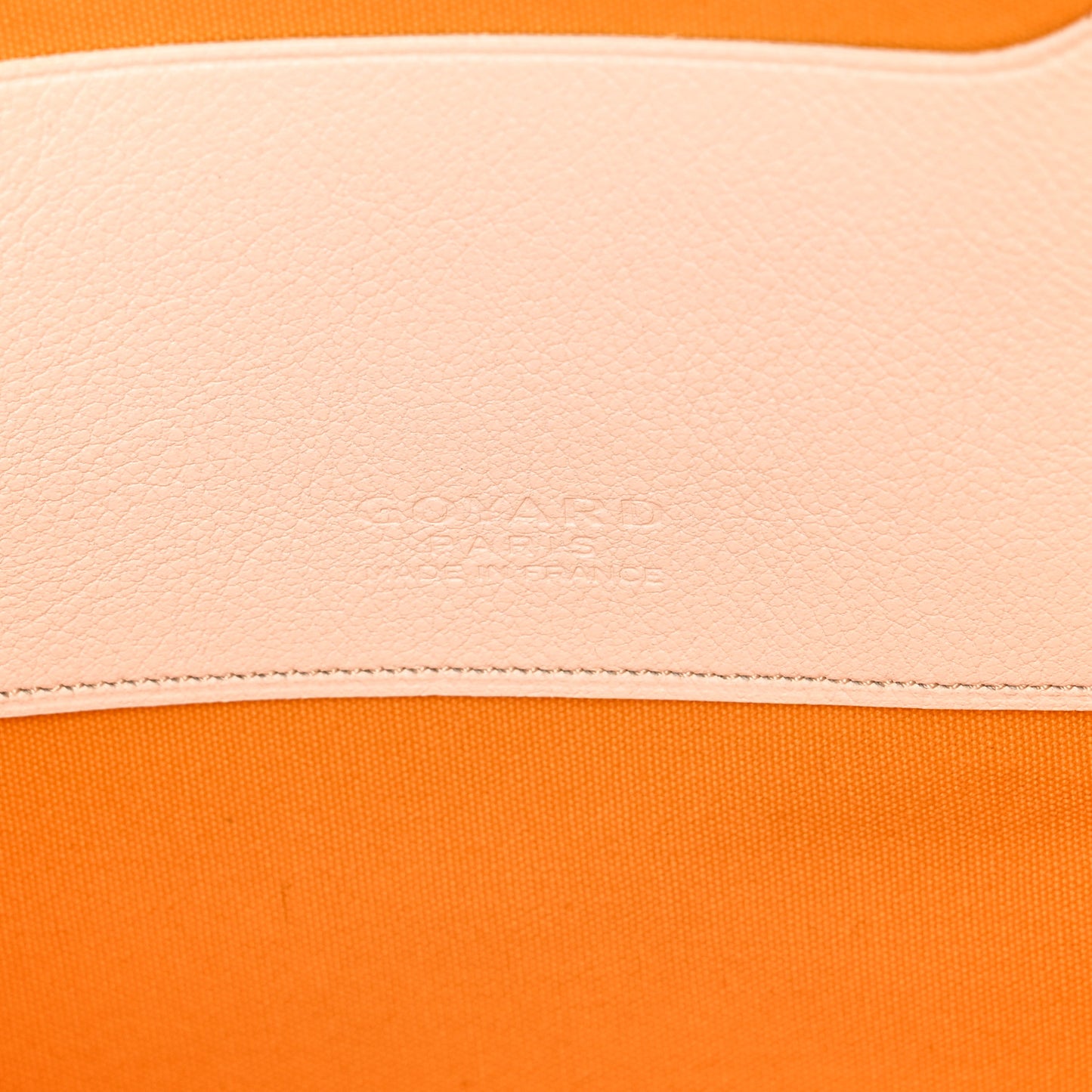 Goyardine Senat Pochette GM White