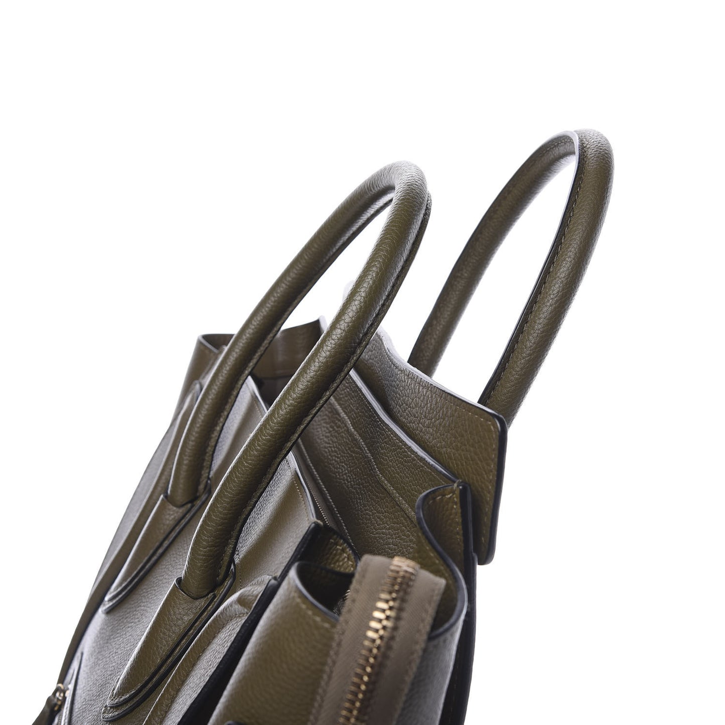 Drummed Calfskin Mini Luggage Jungle