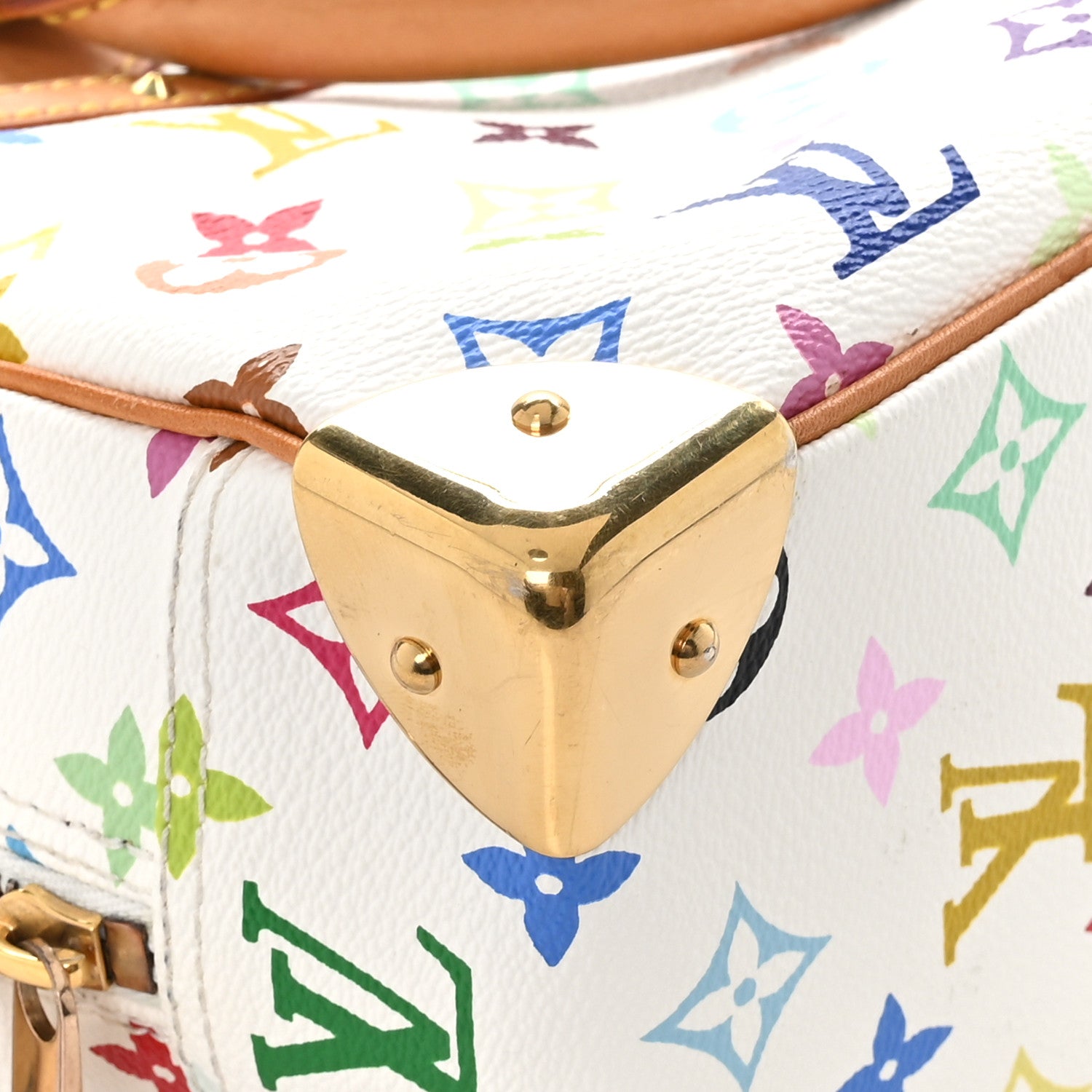 Louis Vuitton Monogram Multicolor Trouville White 9 of 15