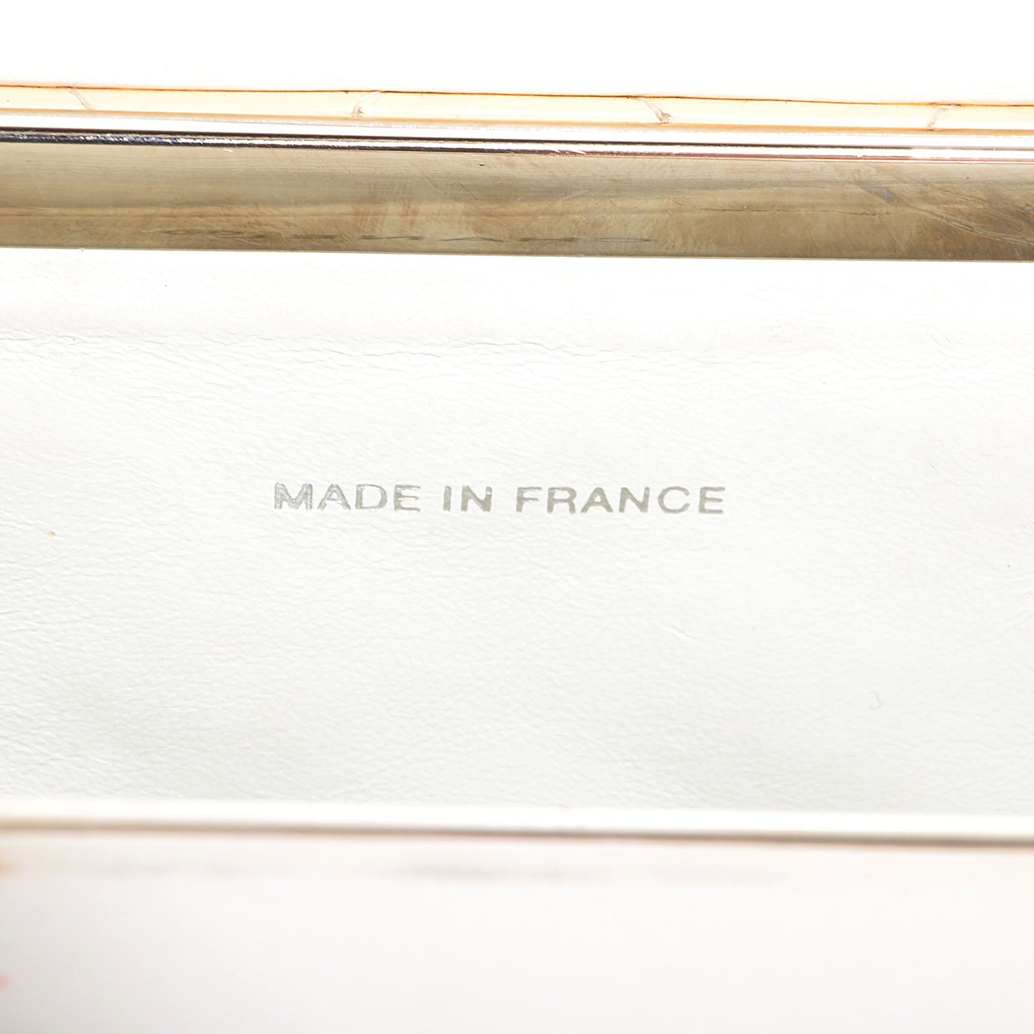 Chanel Patent Quilted Box Bag Beige 7 of 9