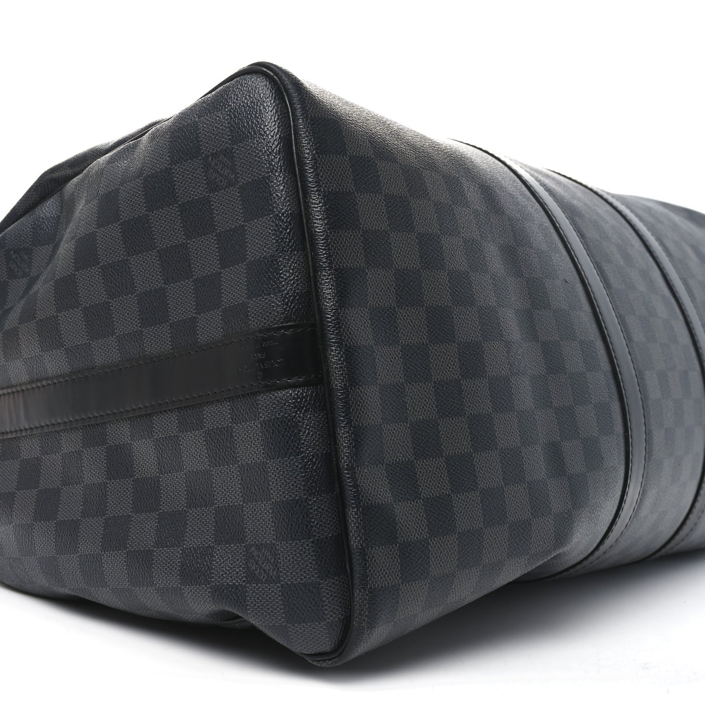 Damier Graphite Keepall Bandouliere 55