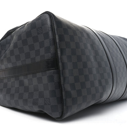 Louis Vuitton Damier Graphite Keepall Bandouliere 55 9 of 10