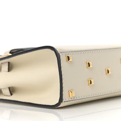 Valentino Garavani Vitello Micro My Rockstud Frame Bag Light Ivory 8 of 9