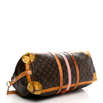 Louis Vuitton Monogram Summer Trunks Keepall Bandouliere 50 4 of 22