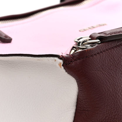 Givenchy Sugar Goatskin Small Pandora Burgundy Pink White 12 of 14