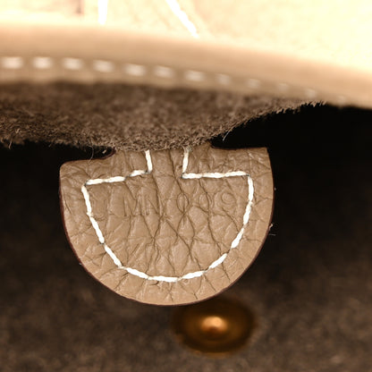 Hermes Taurillon Clemence Evelyne TPM Etoupe 7 of 11