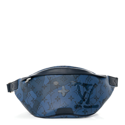 Louis Vuitton Monogram Aquagarden Discovery Bumbag Abyss Blue 1 of 10