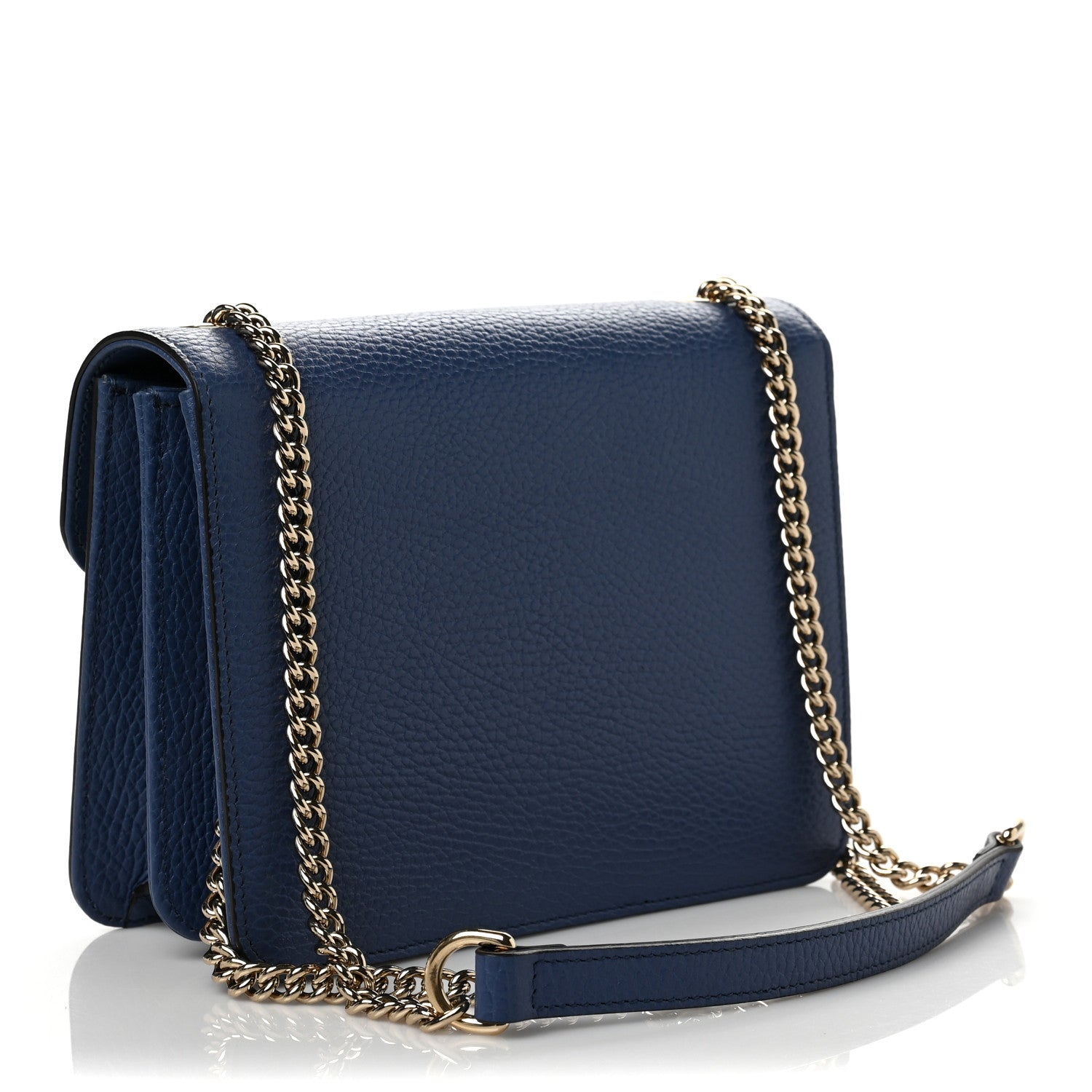 Gucci Dollar Calfskin Small Interlocking G Shoulder Bag Caspian 3 of 10