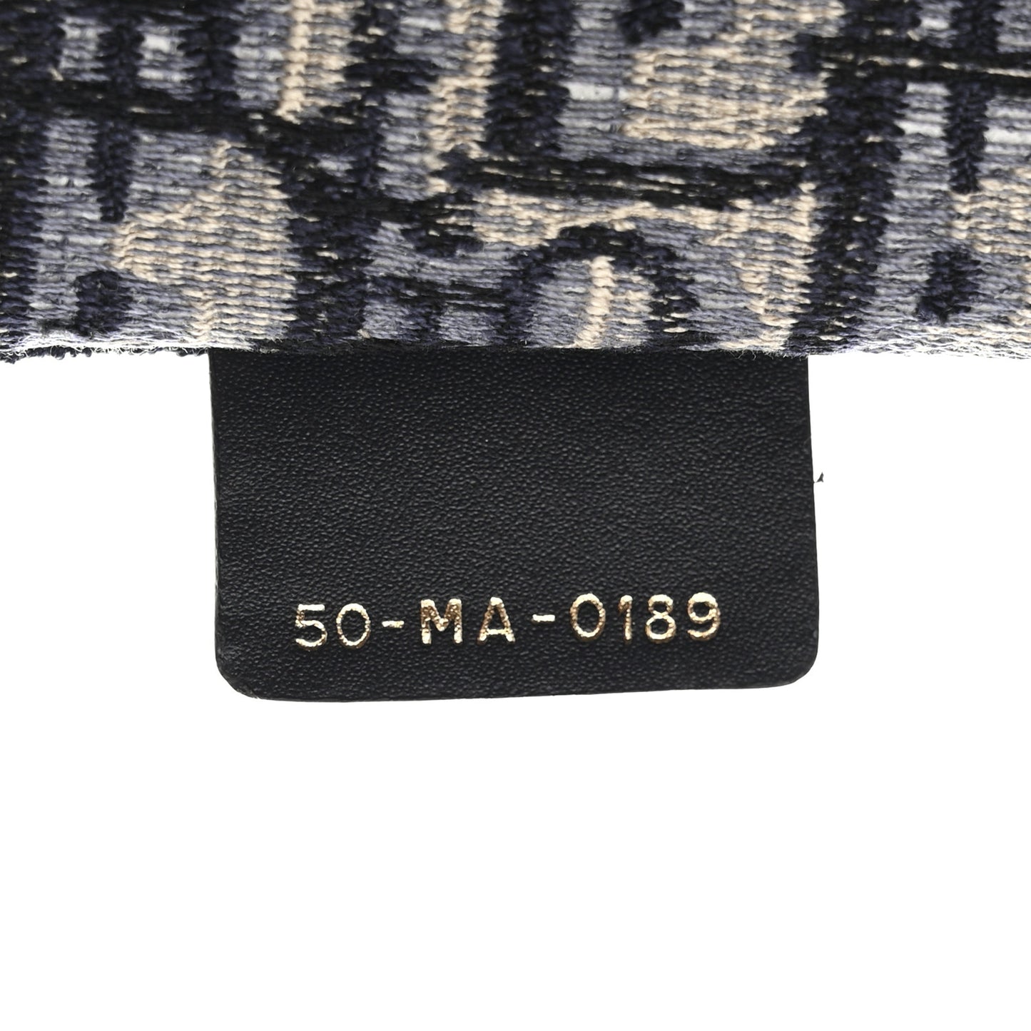 Oblique Large Book Tote Blue Multicolor