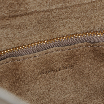 Celine Crisped Calfskin Medium Hobo Light Taupe 6 of 7