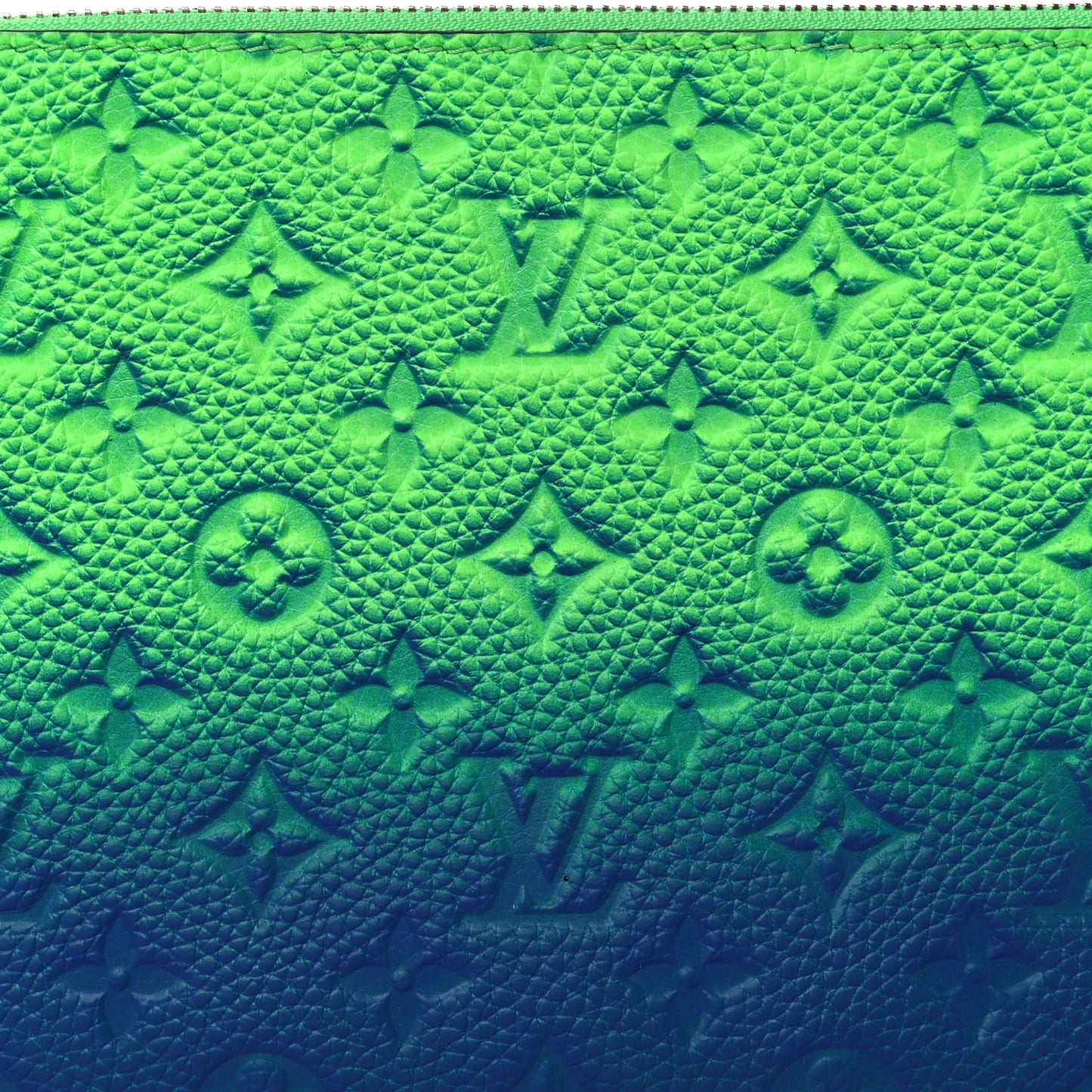 Taurillon Illusion Trio Pouch Bleu Vert