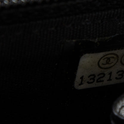 Chanel Patent Large CC Compact Zip Gusset Wallet Black 8 of 8