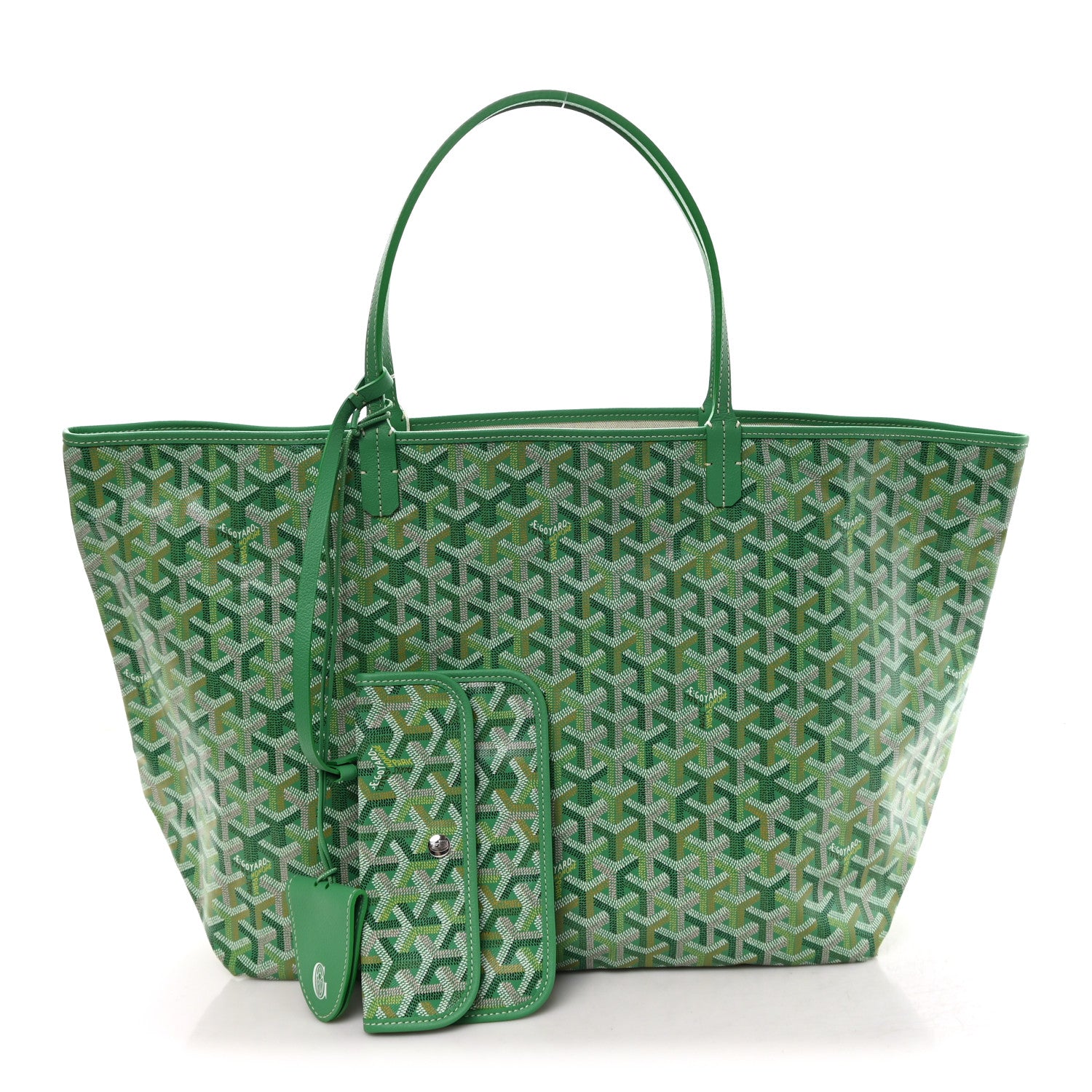 Goyard Goyardine Saint Louis GM Meadow Green 3 of 11