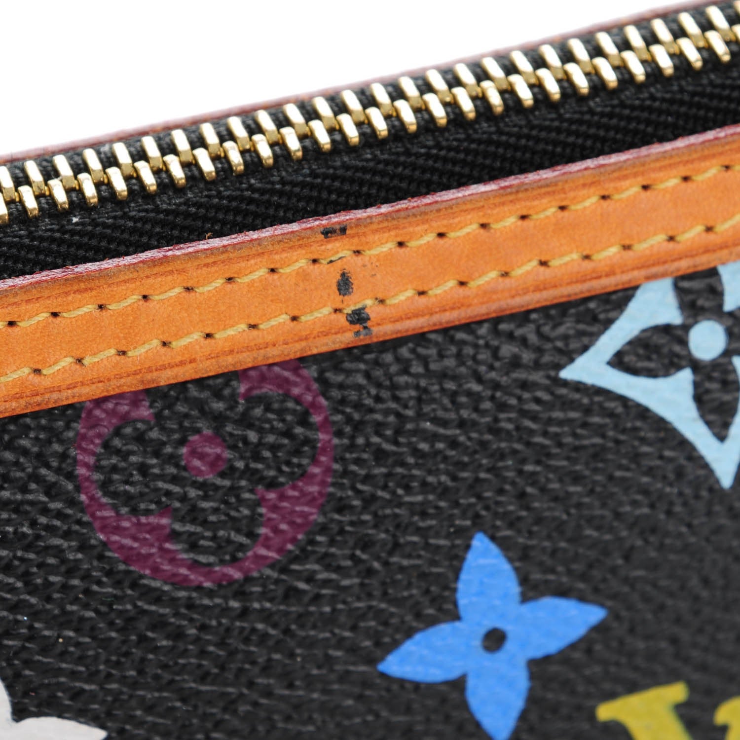 Louis Vuitton Monogram Multicolor Pochette Milla MM Black 8 of 9