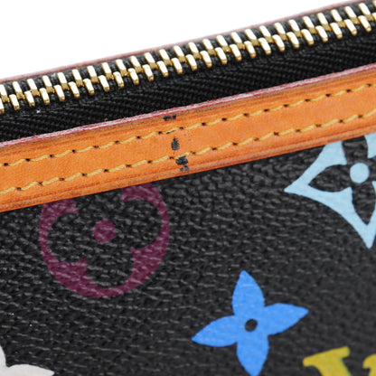 Louis Vuitton Monogram Multicolor Pochette Milla MM Black 8 of 9