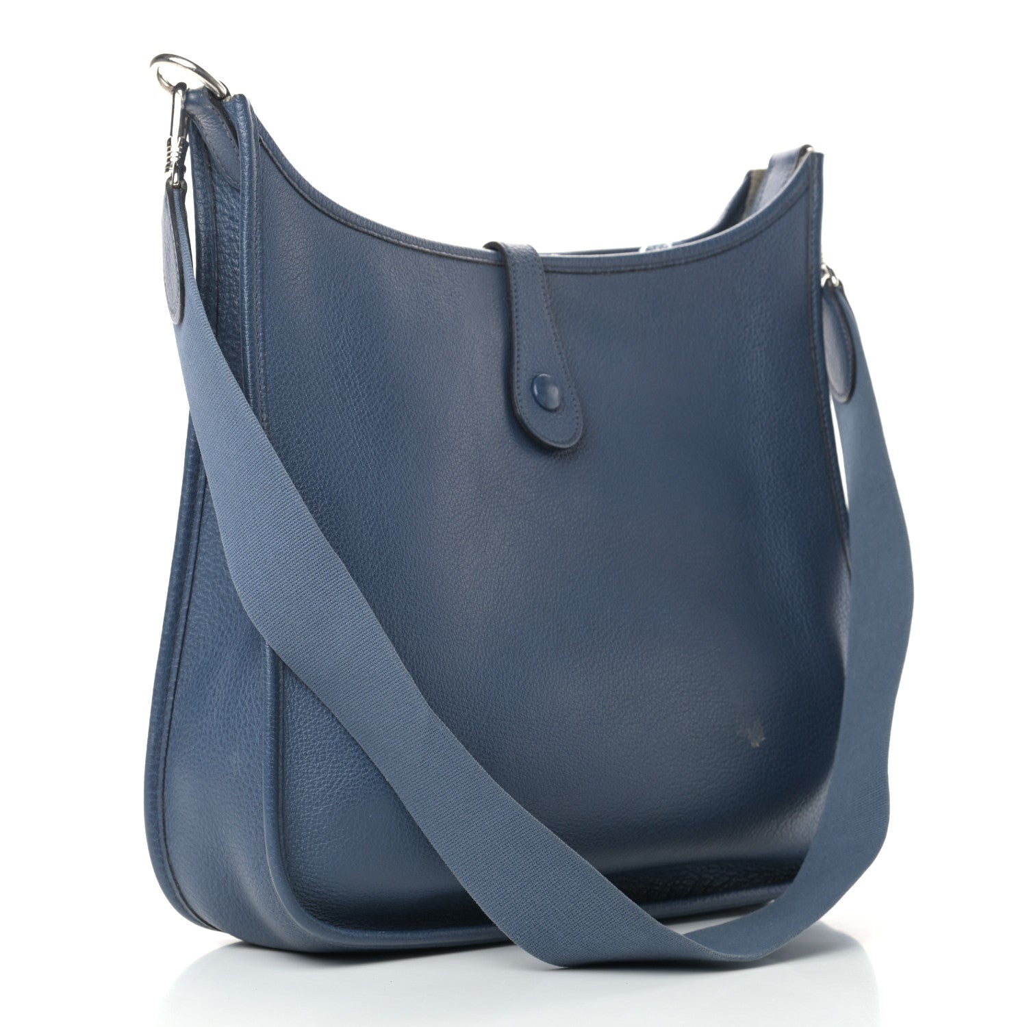 Hermes Buffle Skipper Evelyne PM Bleu Saphir 3 of 16
