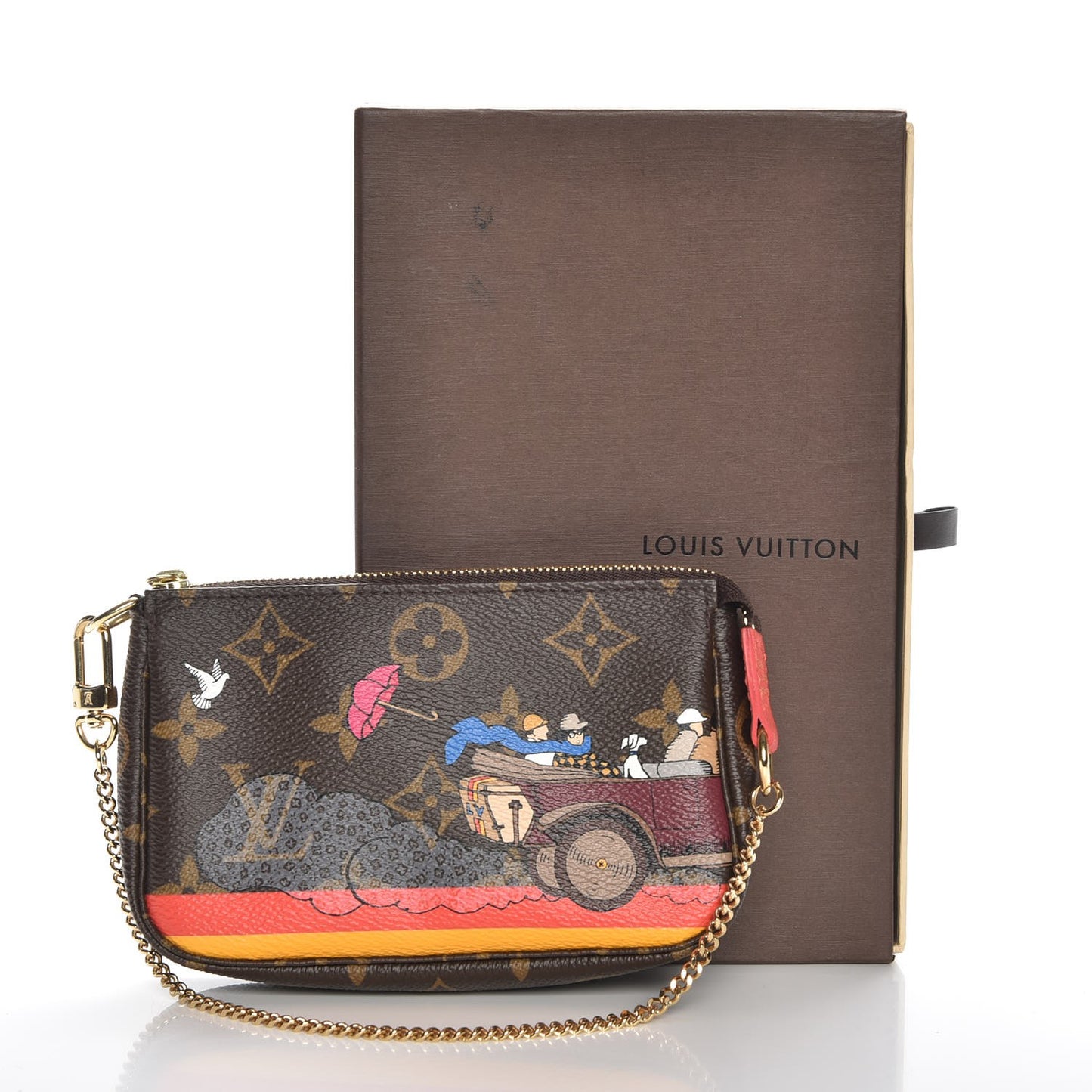 Monogram 2015 Christmas Animation Mini Pochette Accessories